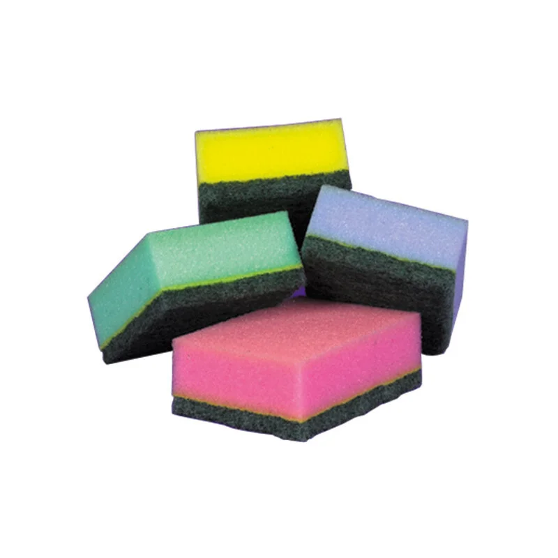 Køkkensvamp assorterede 10 stk 6x9 cm