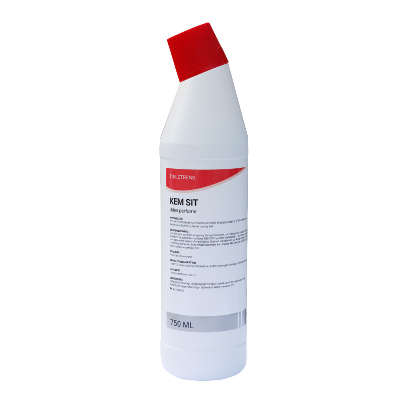 Kem Sit WC rens uden parfume 750 ml Med fosforsyre