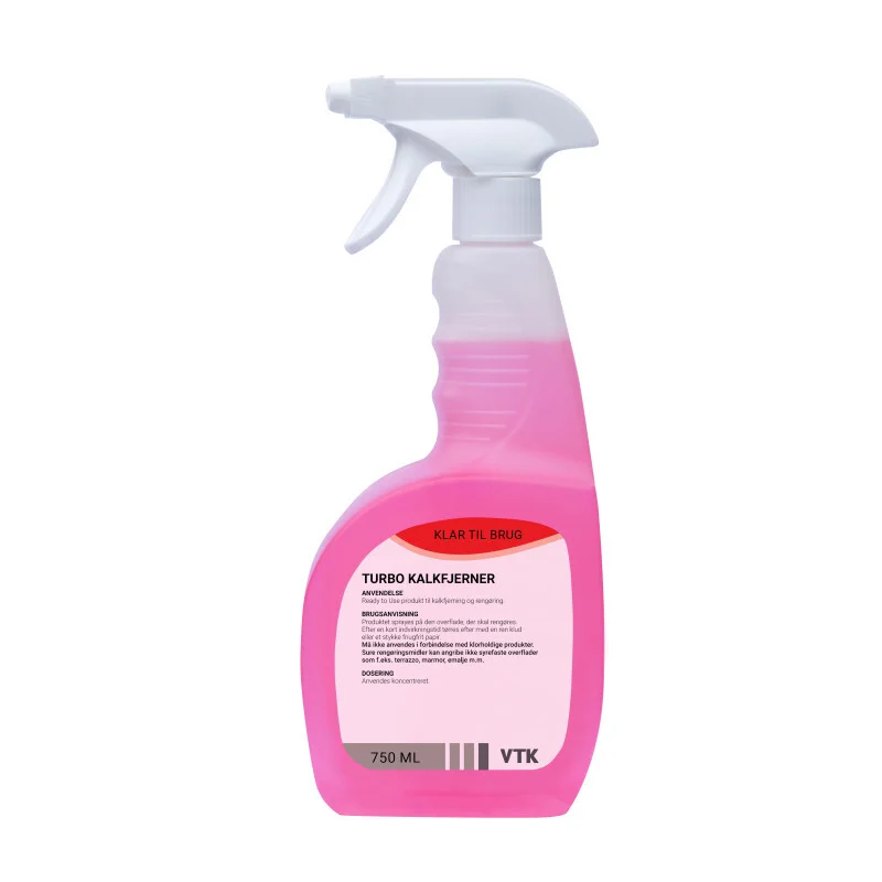 Turbo Kalkfjerner 750 ml Ready to use til kalkfjerning (00025031)