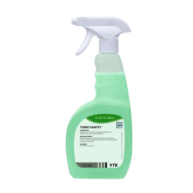 Turbo Sanitet 750 ml Ready to use til sanitære rum (00025011)