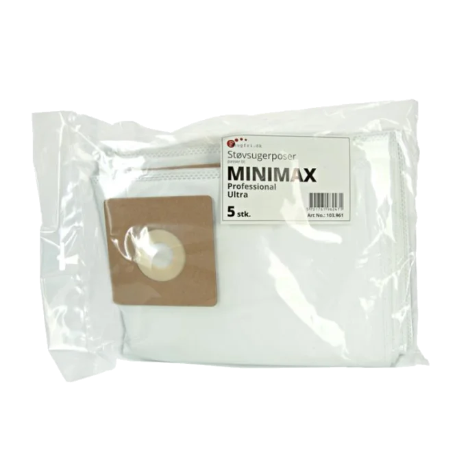 Støvsugerpose MiniMax fiber, 5 stk