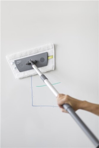 Vikan Fleksibel moppefremfører Hook & Loop, 25 cm, Grå - Billede 5