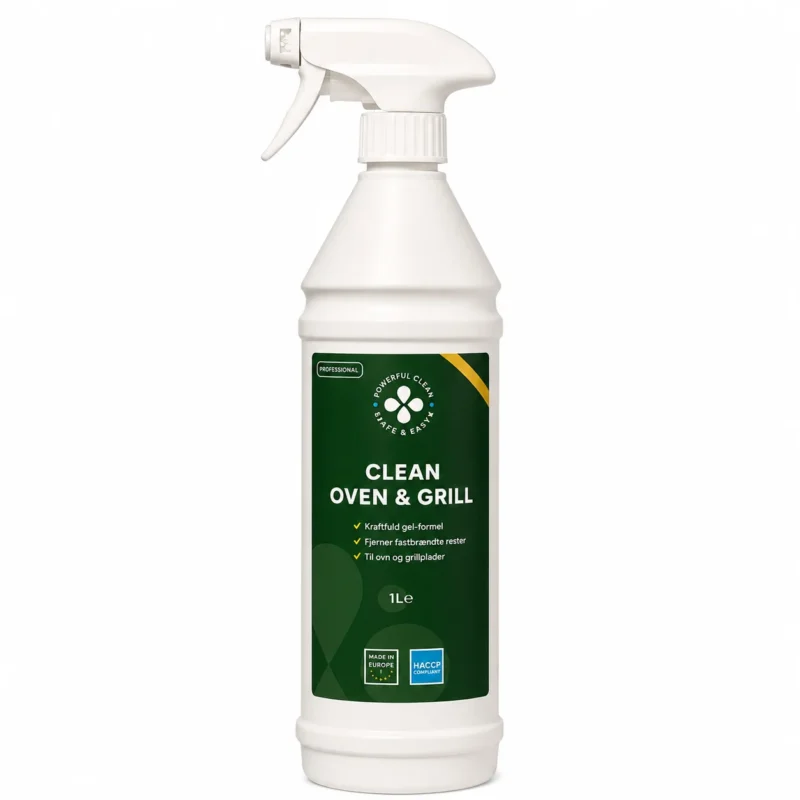 Clean Oven & Grill – kraftig ovn- og grillrens – 1,0 liter