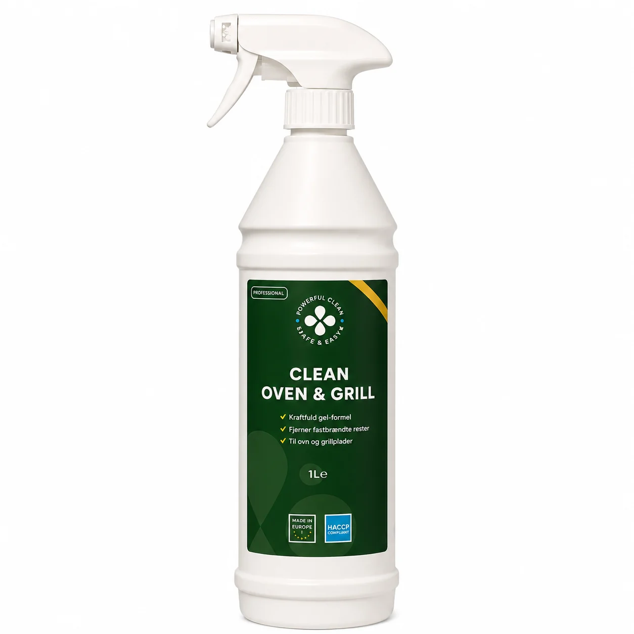 Clean Oven & Grill – kraftig ovn- og grillrens – 1,0 liter